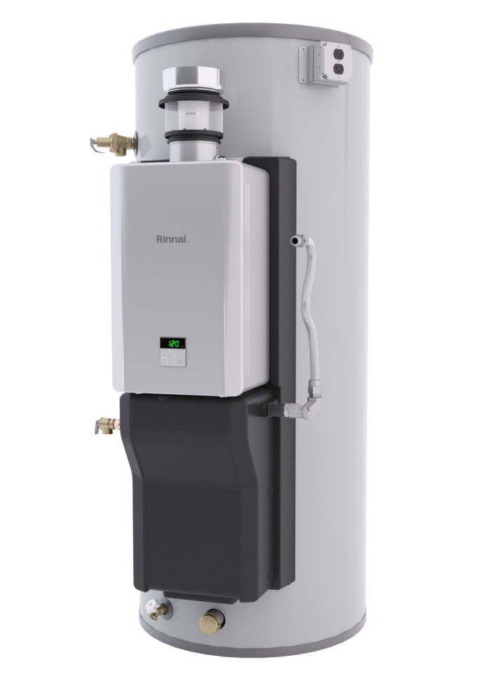 Rinnai America Corporation Demand Duo R Series 100 Gallon Water Heater CHS199100RECi Revit 256670 B 